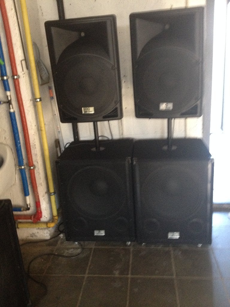 muziek boxen, Ophalen, Zo goed als nieuw, 150 watt of meer