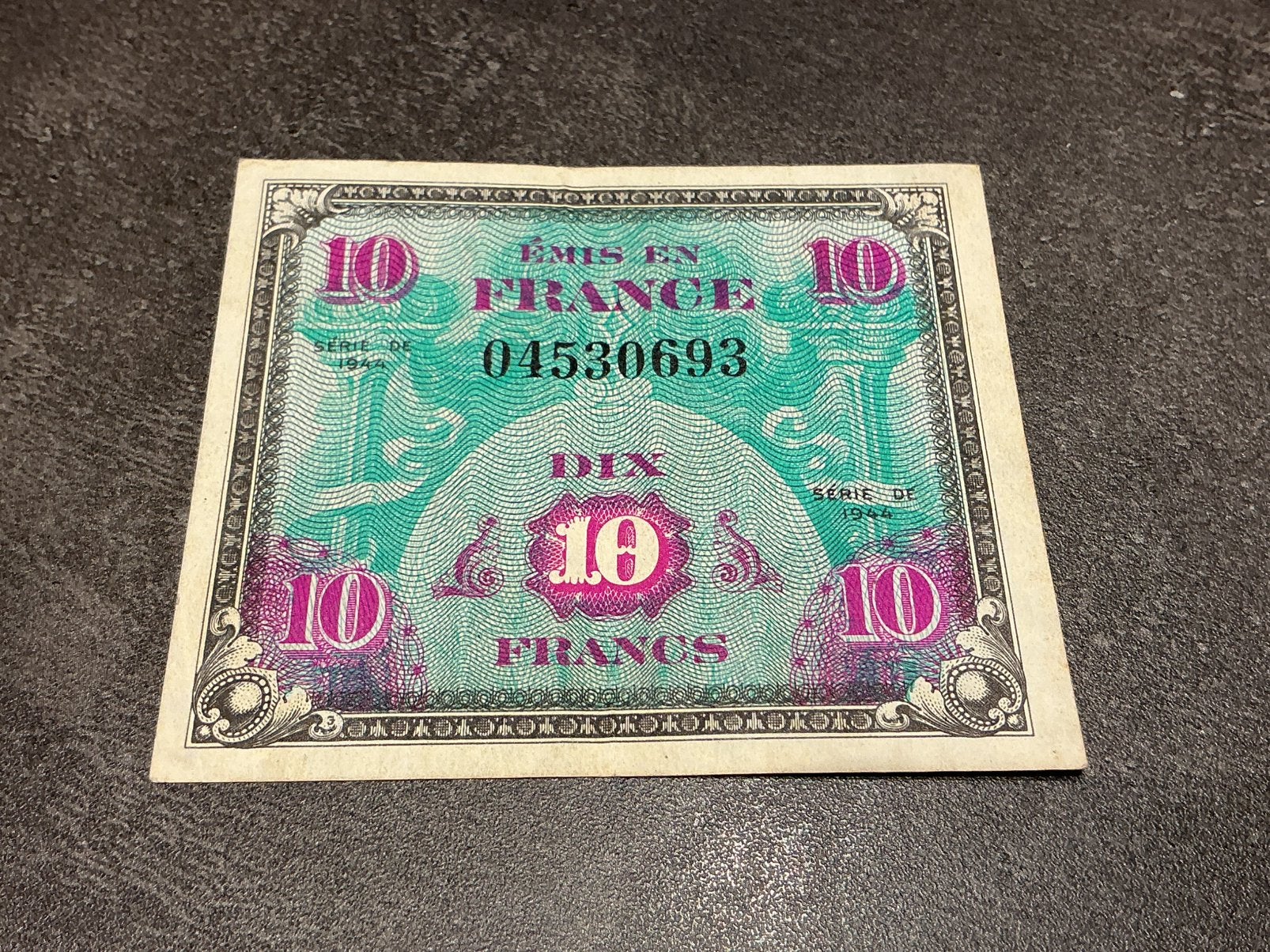 Frankrijk 10 Francs 1944, Timbres & Monnaies, Enlèvement ou Envoi