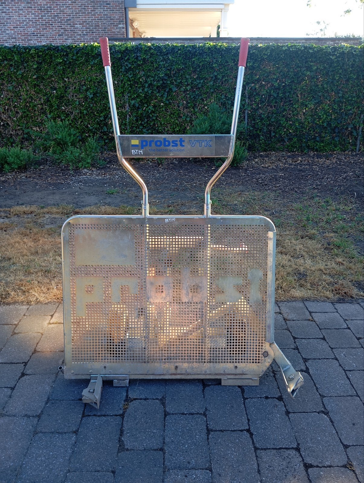 Klinker kar probst, klinker wagen, Ophalen