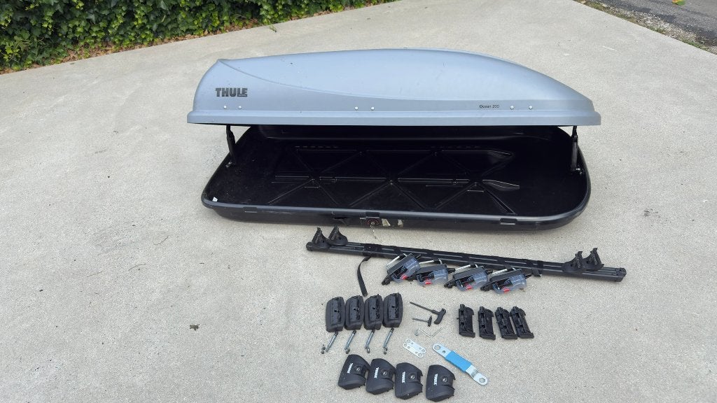 dakkoffer thule ocean 200 grijs, Autos : Divers, Autos divers Autre, Enlèvement