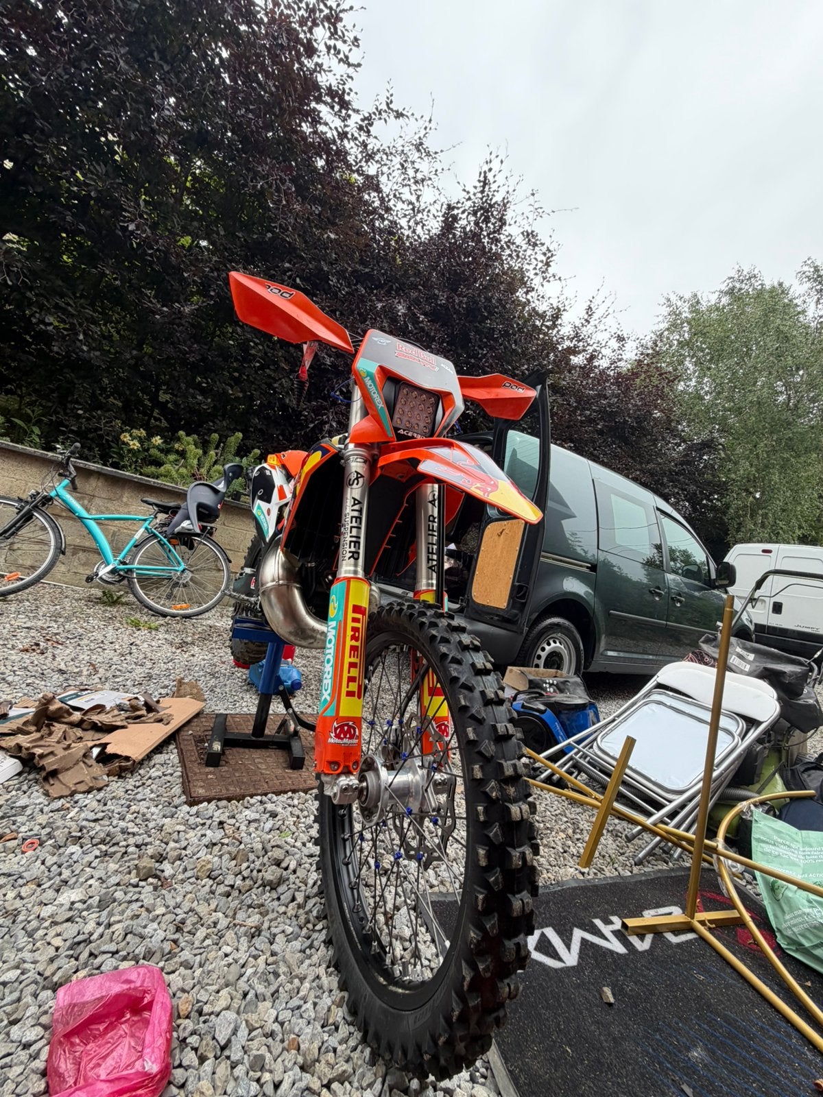 Ktm 250 Cc ENDURO (2-takt) 45 H!, Zo goed als nieuw, Ophalen, Overige merken