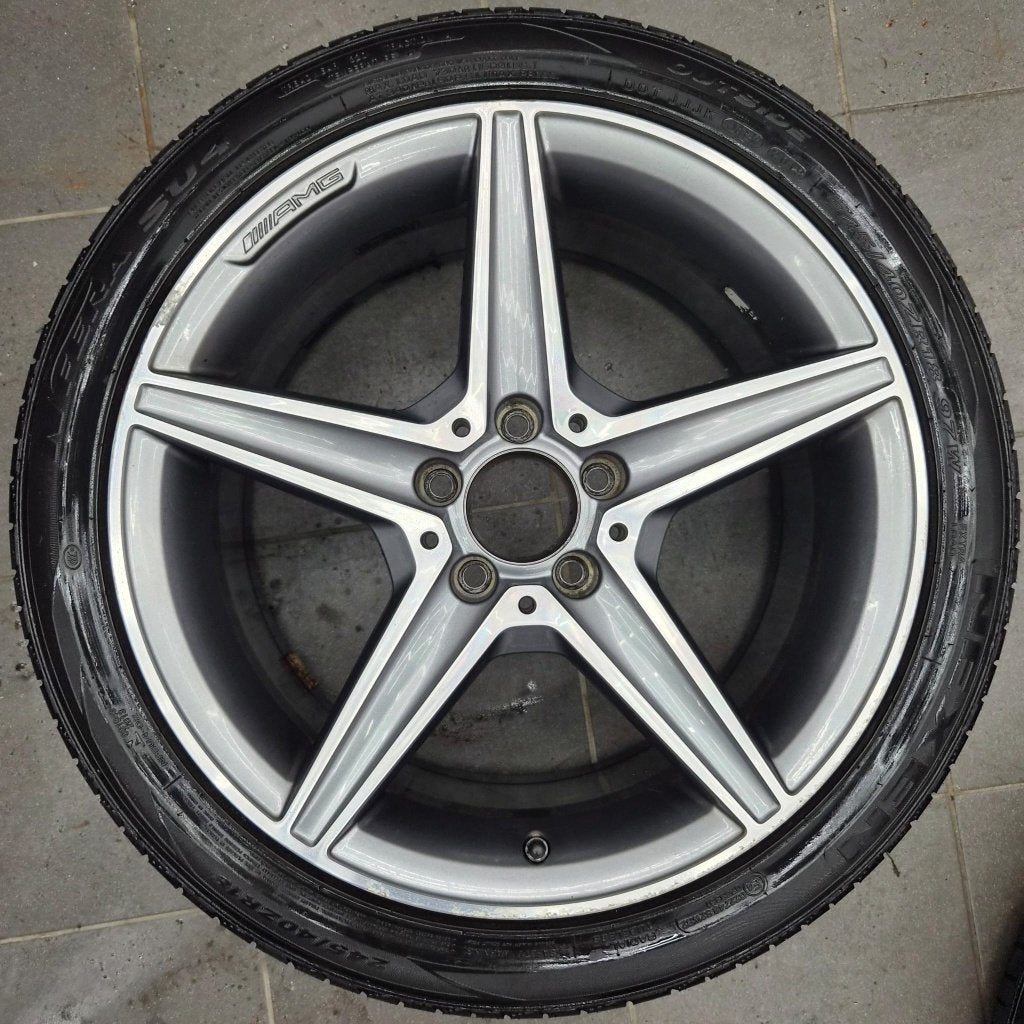 1x 18inch Mercedes AMG  A20540111200, Auto-onderdelen, Ophalen, Gebruikt, Mercedes-Benz