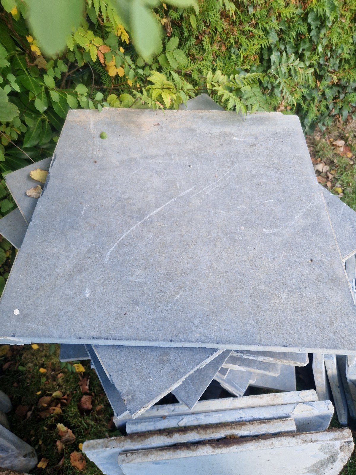 carrelage terrasse 50x50x2cm, Utilisé, Autres types, 10 m²² ou plus, Enlèvement
