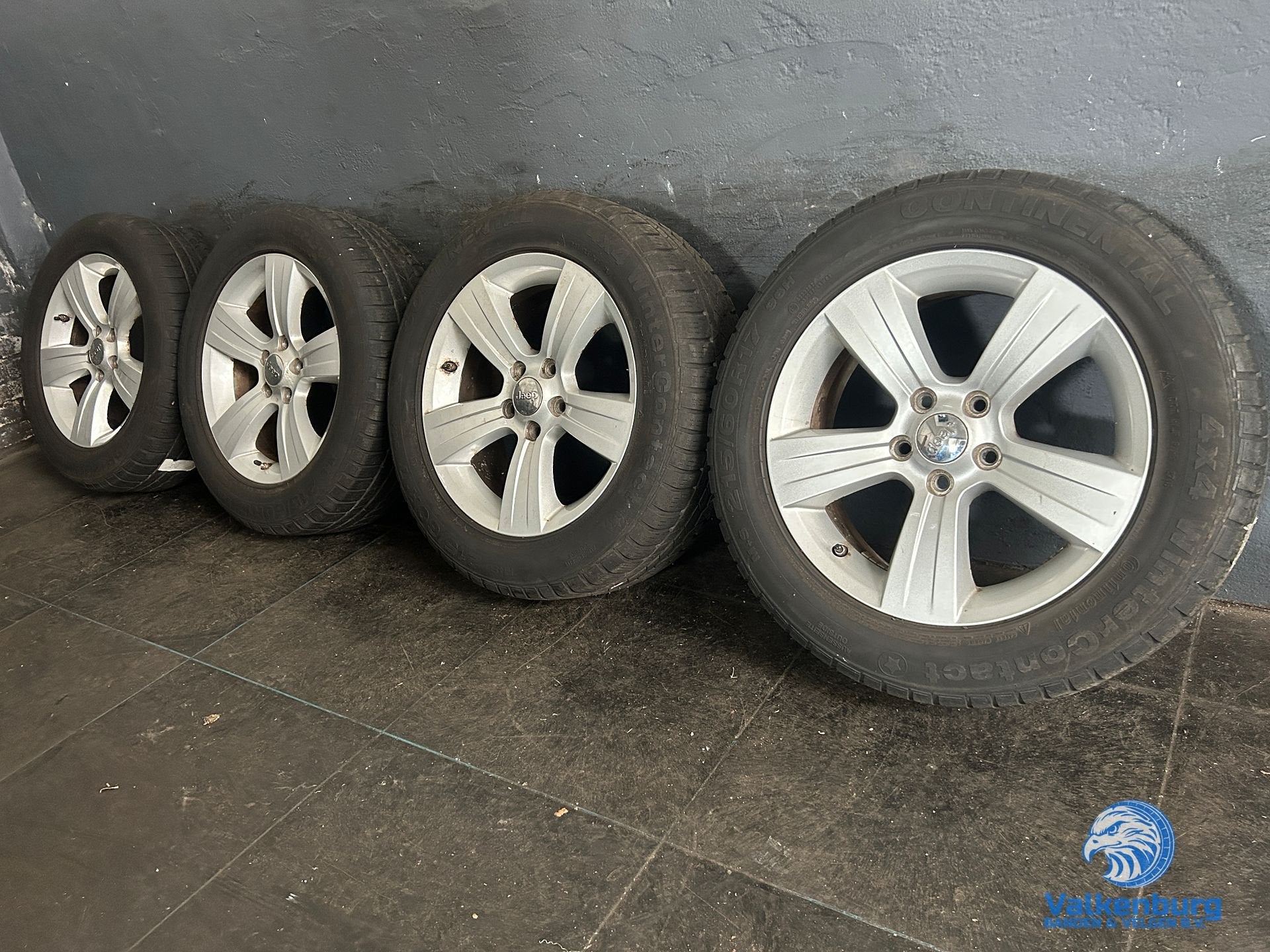 6mm! Originele Jeep Compass Patriot Dodge Caliber 17 inch ve, Auto-onderdelen, Banden en Velgen, -, -, Banden en Velgen, 17 inch