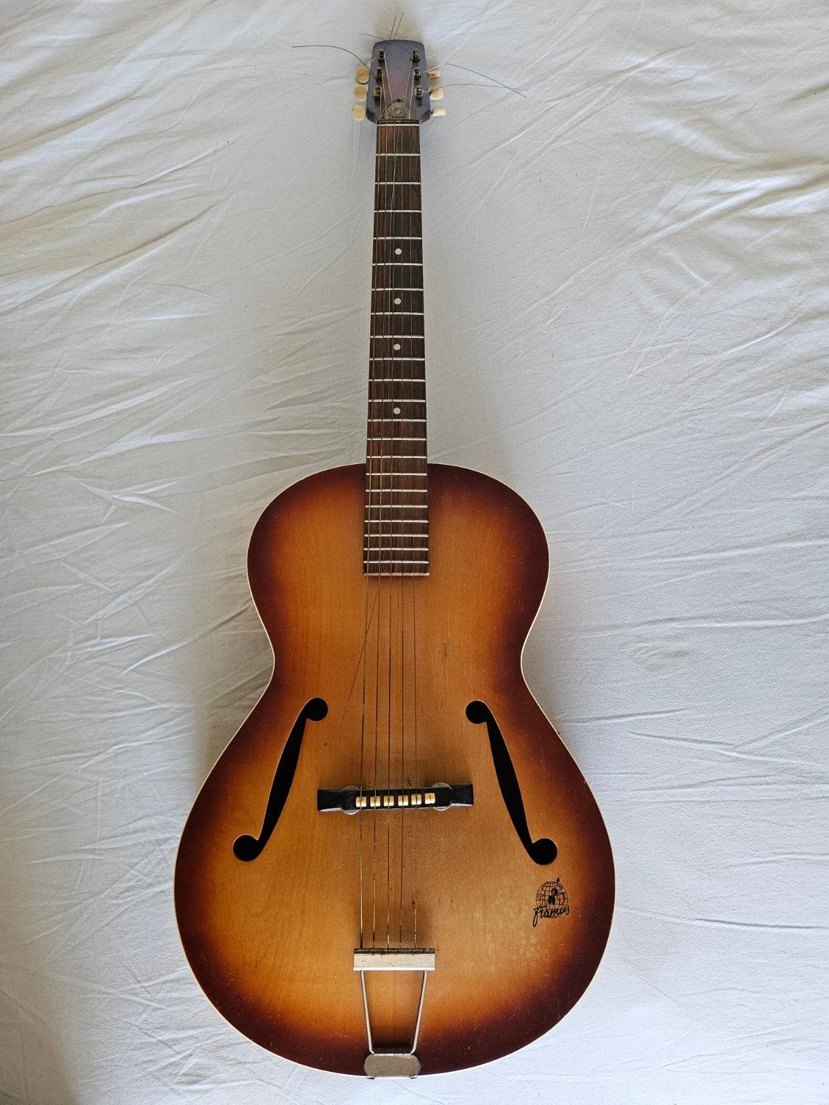 Vintage Framus 5/50 "Hobby" akoestische gitaar, Ophalen