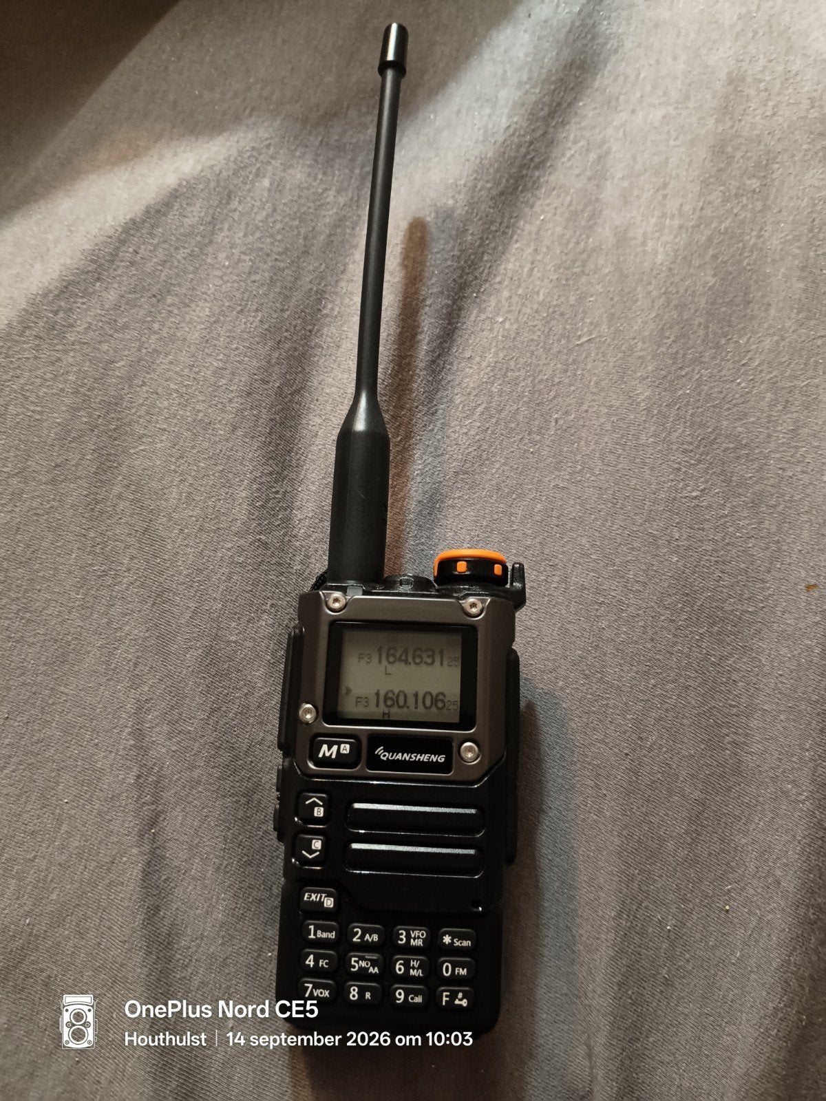 quansheng portofoon uv-k5 (8)., Telecommunicatie, Ophalen, 5 tot 15 km, Zo goed als nieuw, Portofoon of Walkie-talkie