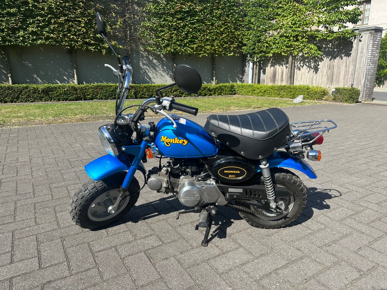 Honda Monkey Z50 - Blauw - Volledig gereviseerd, Ophalen, Zo goed als nieuw