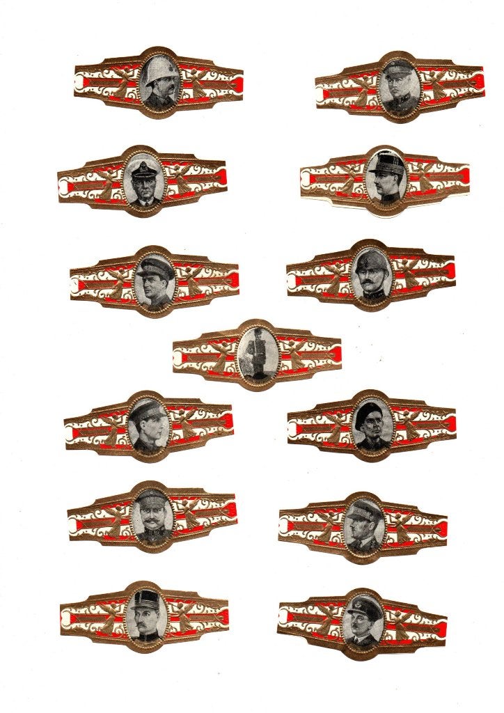 SIGARENBANDEN REEKSEN ZONDER MERK, Ophalen of Verzenden, Nieuw, Sigarenbandjes
