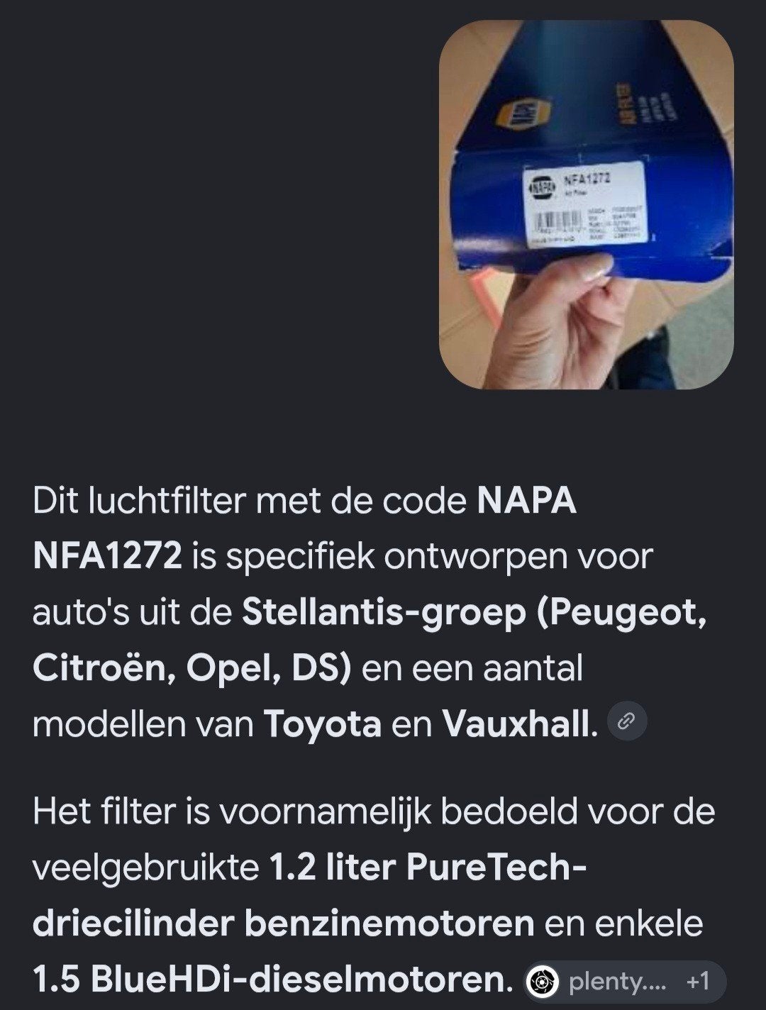 air filter, Telecommunicatie, Ophalen