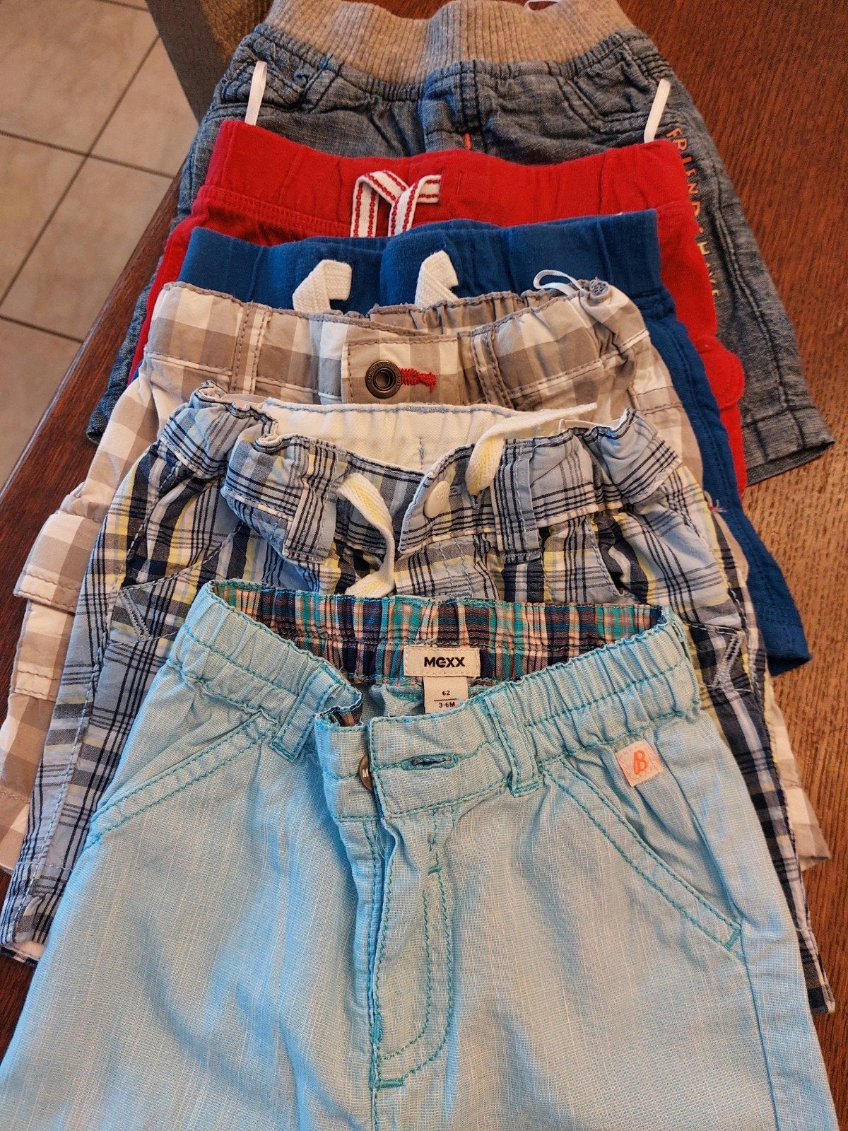 Shorts bermudas, Enlèvement, Utilisé
