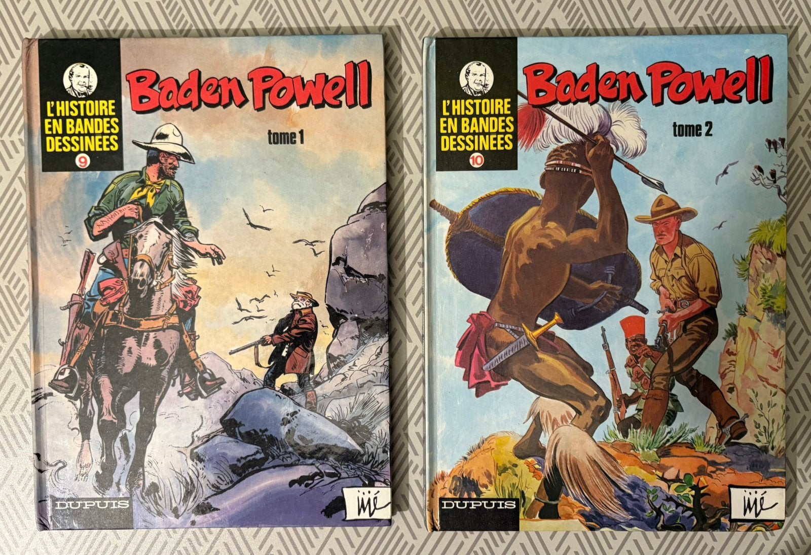 Baden Powell – L’histoire en BD – tomes 1 & 2, Boeken, Ophalen of Verzenden