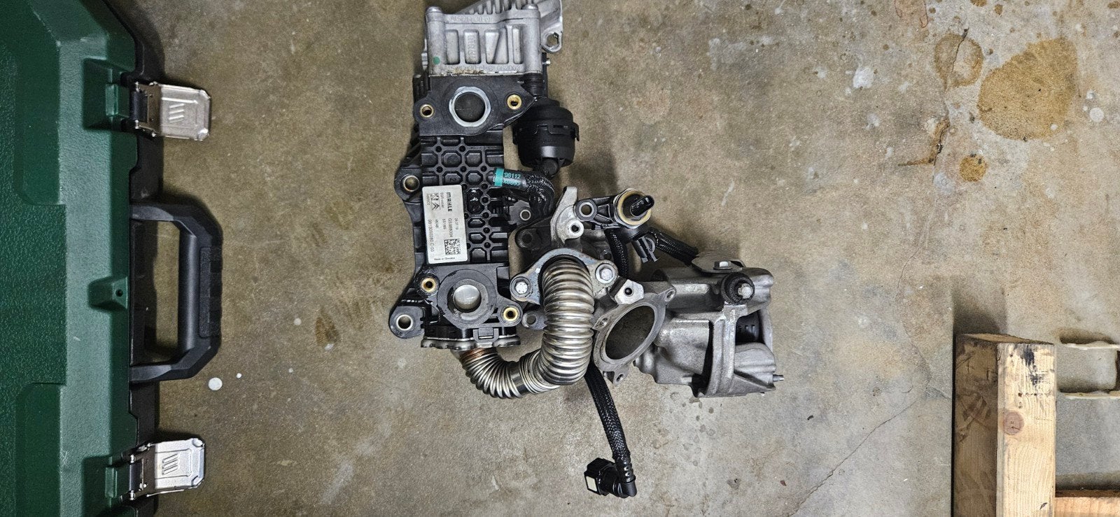 Vanne EGR avec refroidisseur Mahle - Peugeot / Citroën / Ope, Opel