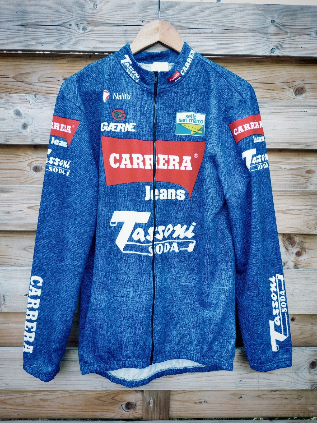 1992 nalini Carrera sublieme wielerjas iconische jeanslook, Ophalen of Verzenden
