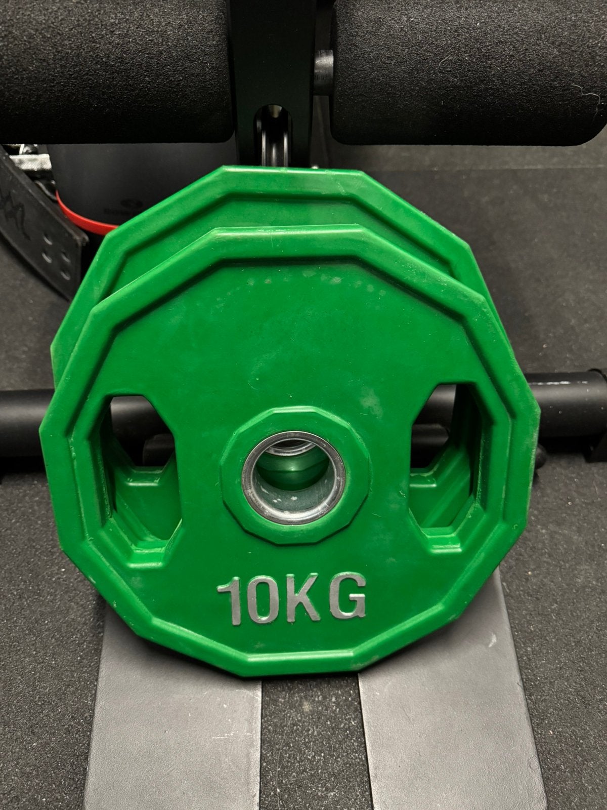 Set van halterschijven - 10kg, Sports & Fitness, Enlèvement, Comme neuf, Plaques d'haltères