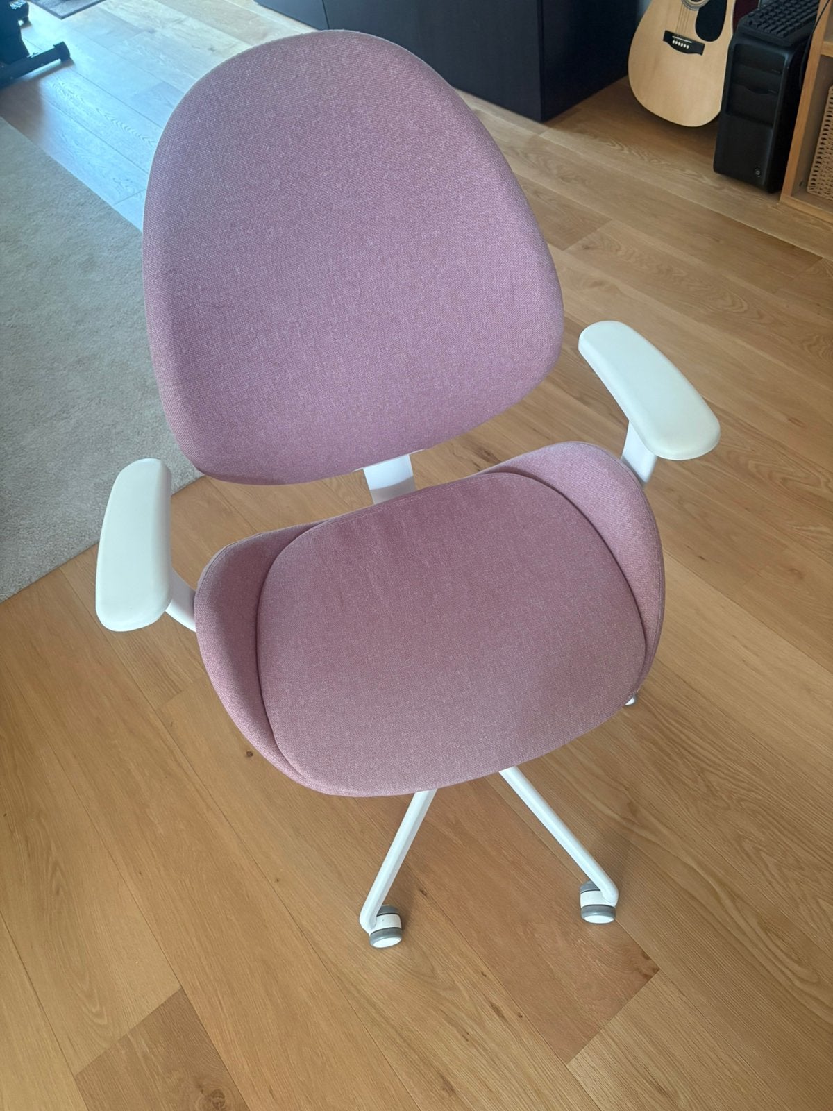 Chaise de bureau rose, Maison & Meubles, Rose, Enlèvement, Utilisé, Chaise de bureau