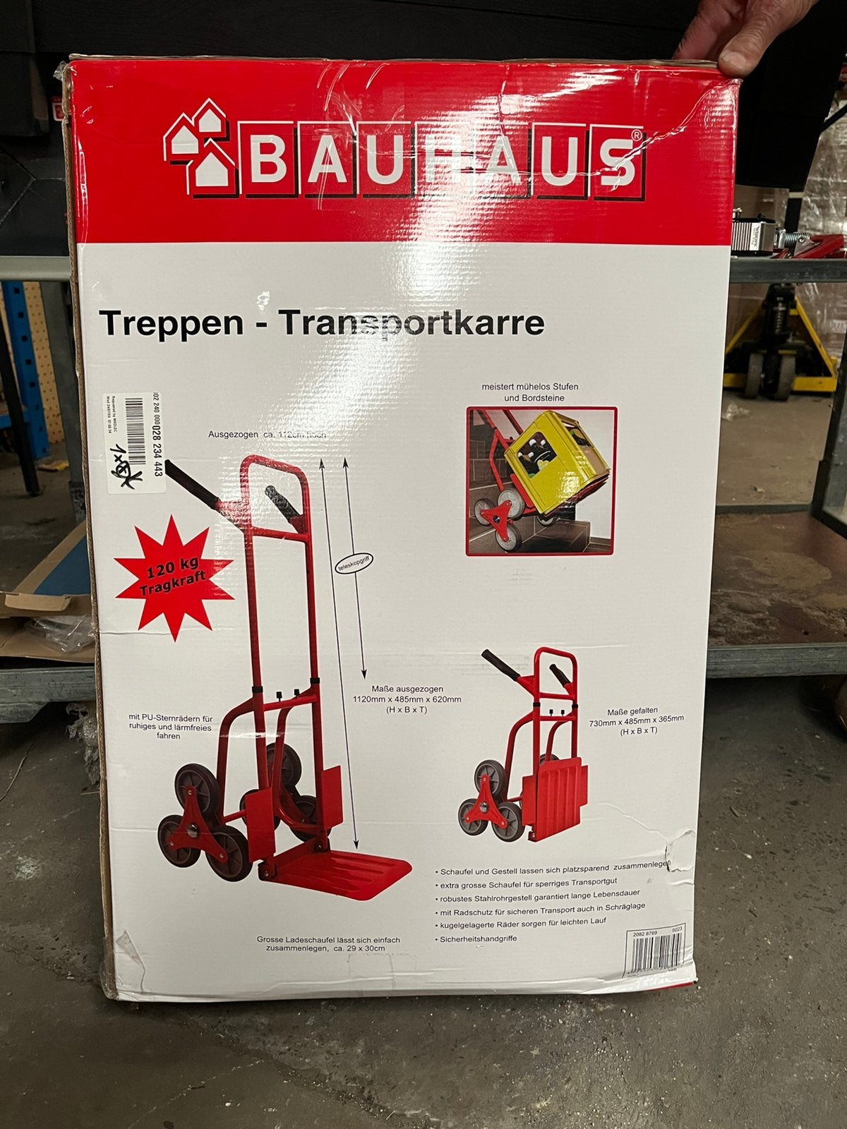 Transportwagen, Doe-het-zelf en Bouw, Transportwagens, Ophalen, Nieuw, Transportkar
