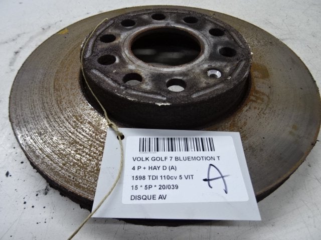 FREIN DISQUE AVANT Volkswagen Golf VII (AUA), Utilisé, Volkswagen