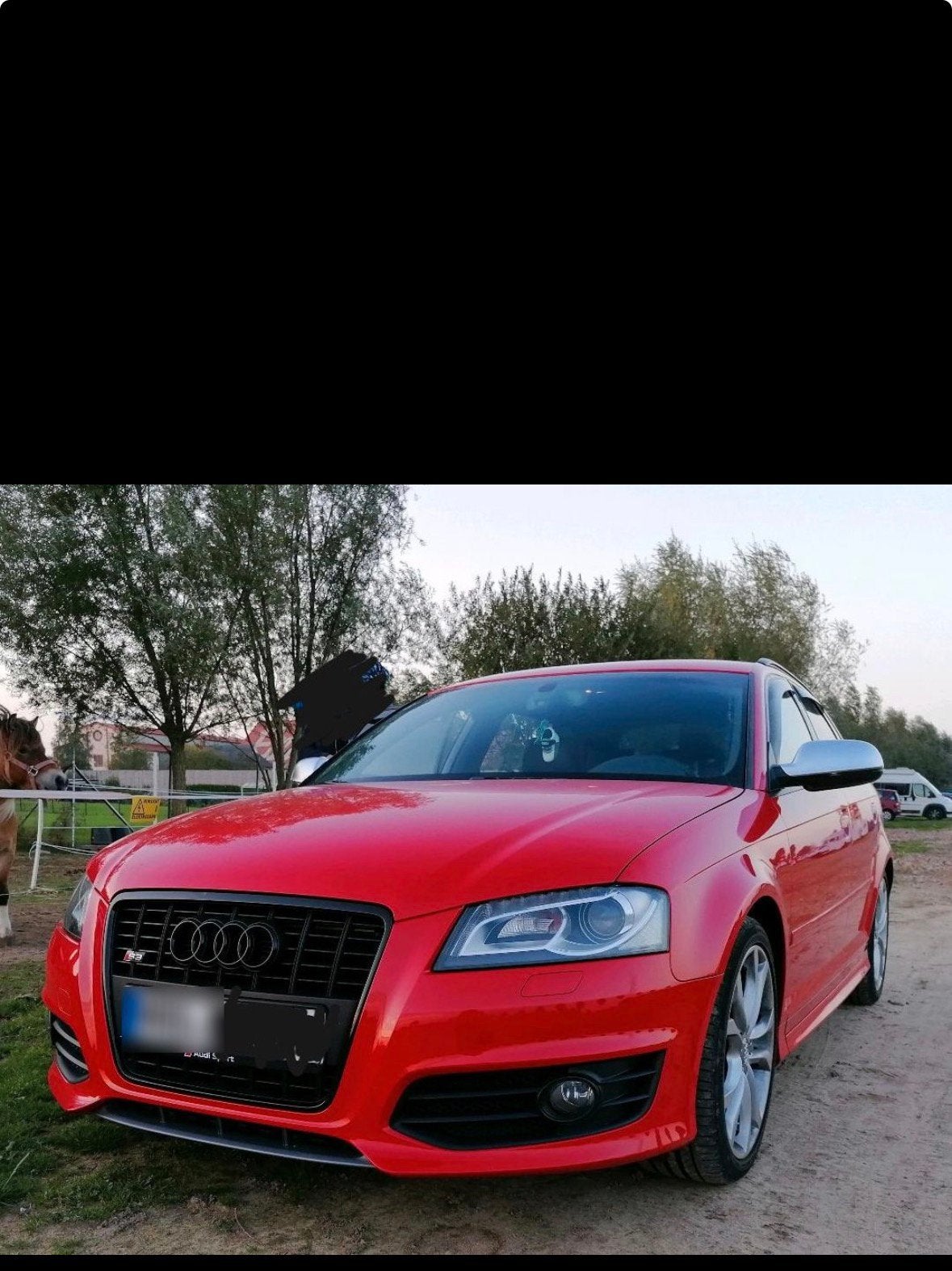 Audi S3 8P Sportback Black Edition, Autos, Rouge, Achat, 5 portes, Automatique