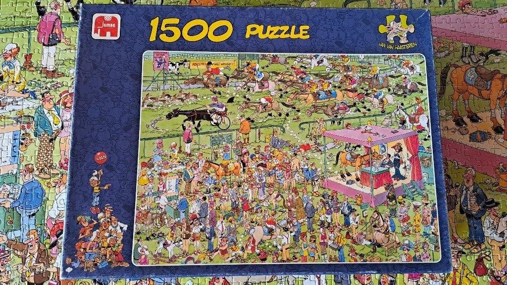 Puzzel Van Haasteren ASCOT, Enlèvement, 500 à 1500 pièces, Comme neuf, Puzzle