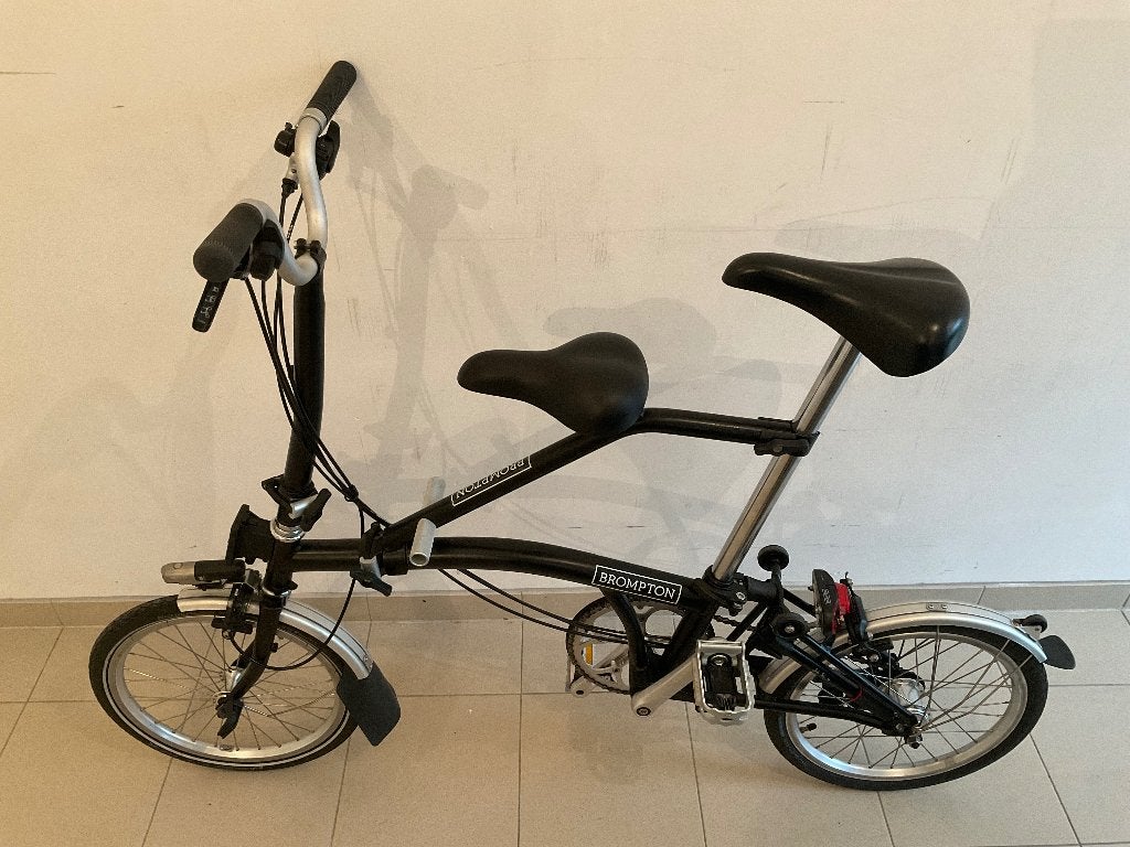 Milian Pere IT-kinderzitje voor Brompton-vouwfiets, Ophalen, Zo goed als nieuw