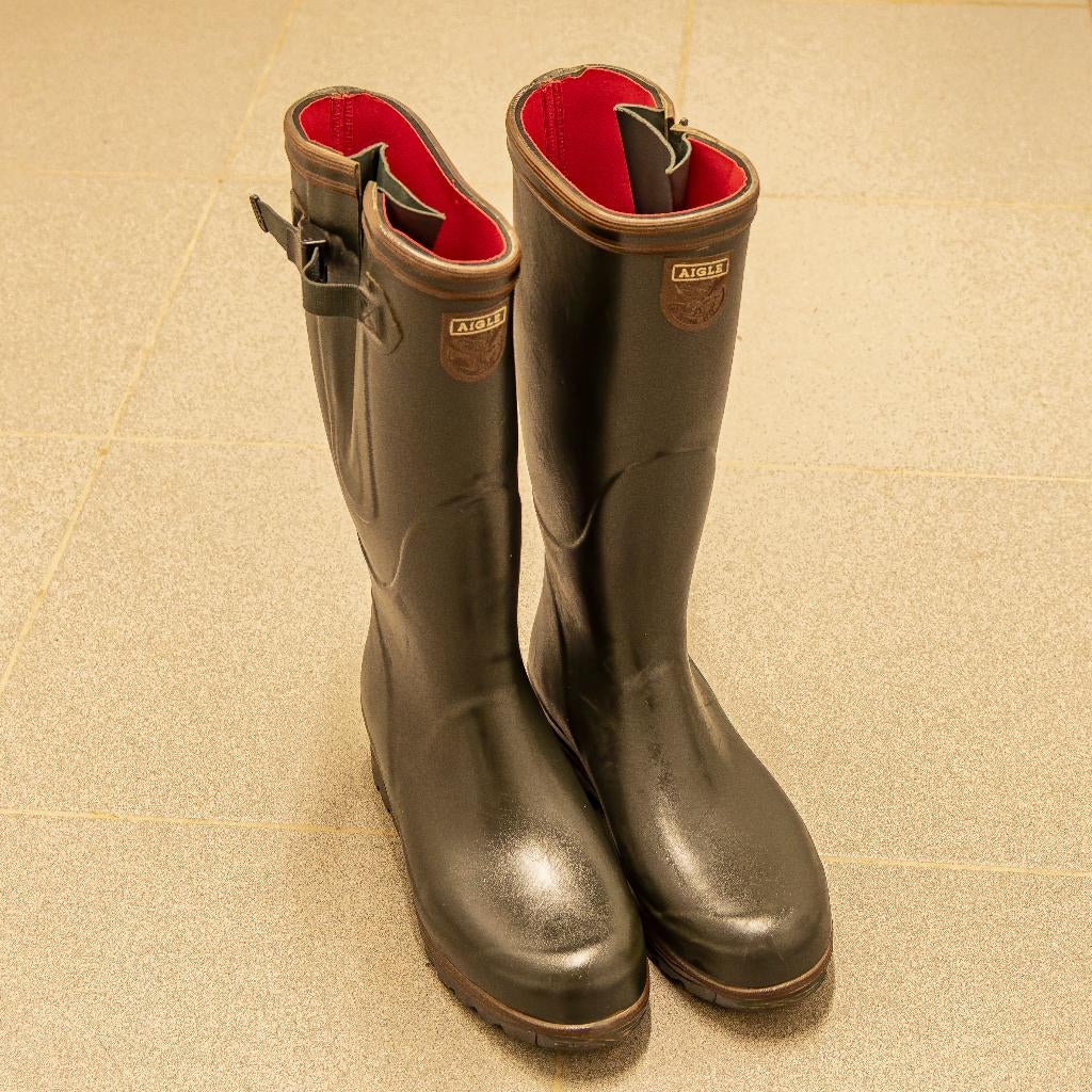 AIGLE  geisoleerde rubberen laarzen, Ophalen, Zo goed als nieuw, Laarzen