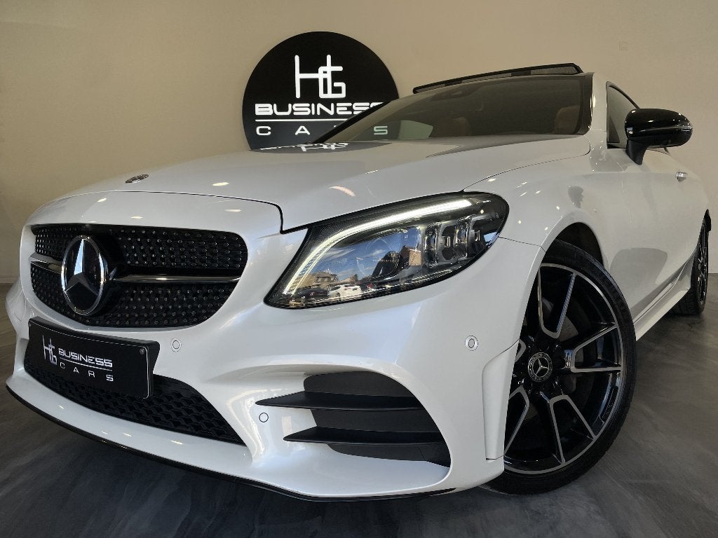 Mercedes-Benz C 220d/ COUPÉ/ PACK AMG/ PACK NIGHT/ TOIT PANO, Auto's, Automaat, 4 zetels, 143 kW, Euro 6