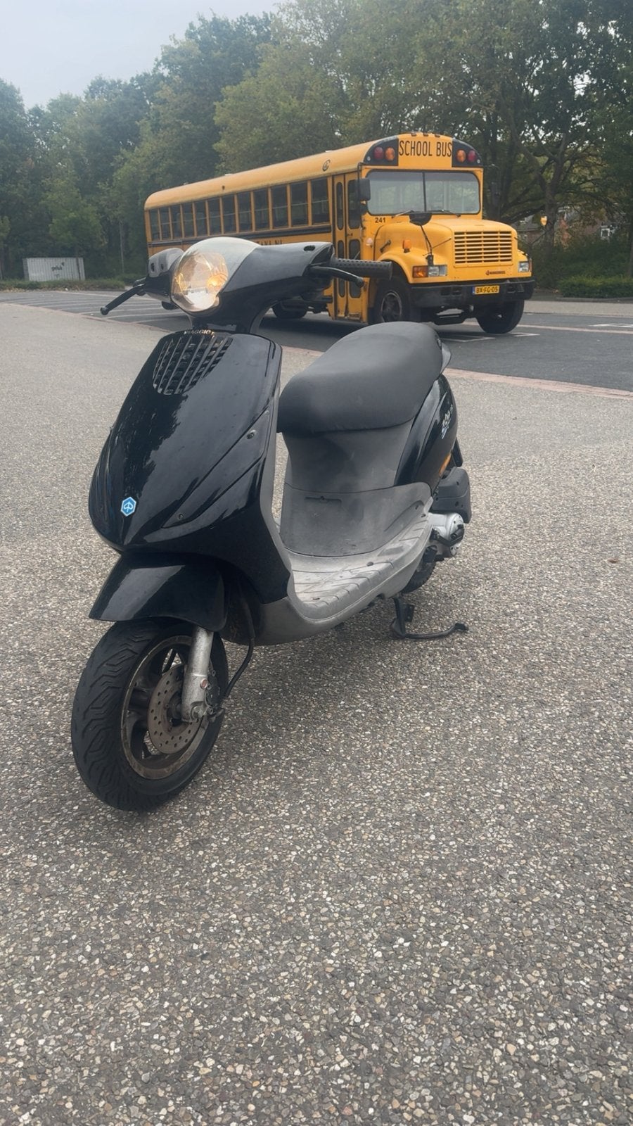Zip 4t 2v 80cc 25kmh kenteken teruil tegen snelle 2takt, Enlèvement, Comme neuf