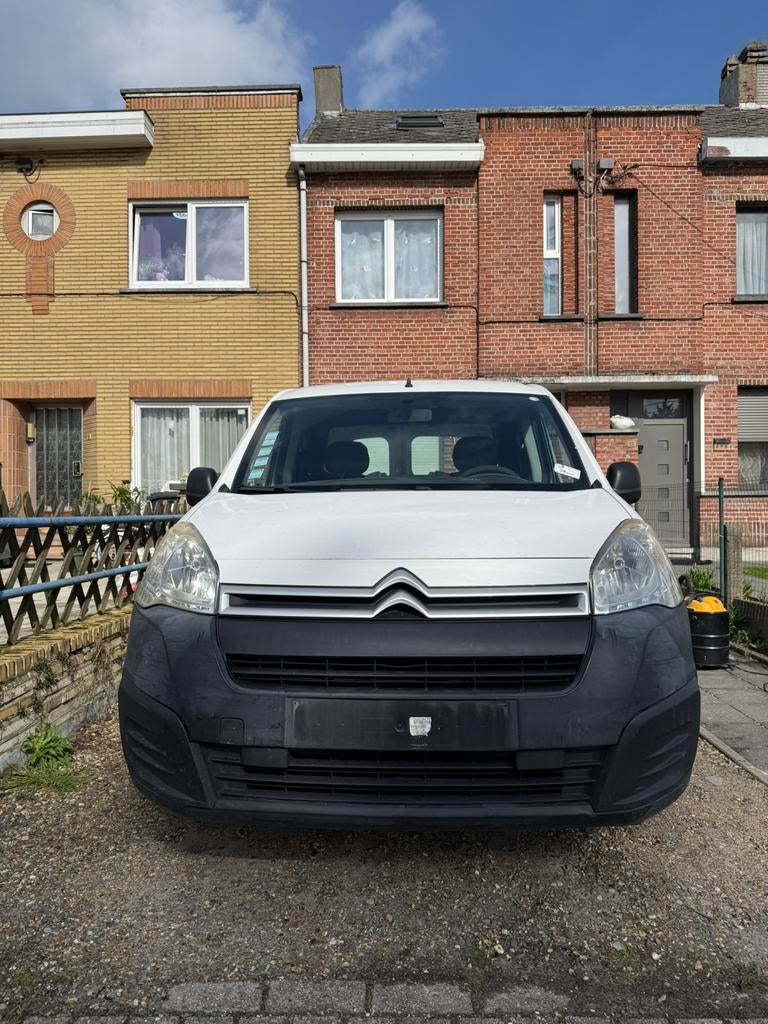 Citroën Berlingo 1.6 Benzine 2016 – Gekeurd voor verkoop, Euro 6, Wit, Berlingo, Handgeschakeld