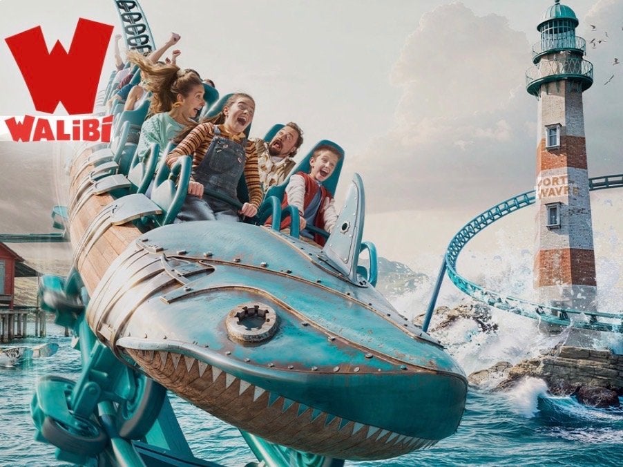 2 entrées Walibi, Deux personnes, Ticket ou Carte d'accès