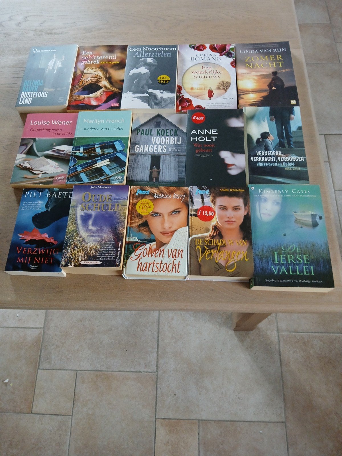 Romans en Thrillers, Boeken, Ophalen