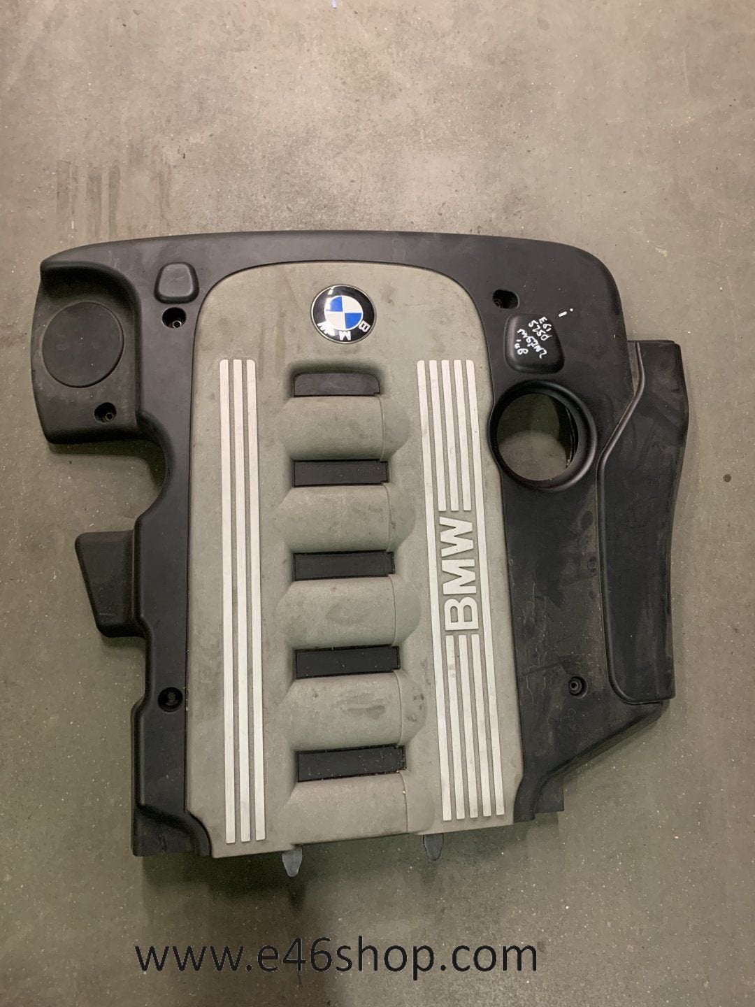 AFDEKPLAAT MOTOR BMW E60 E61 525 530D 2008, Auto-onderdelen, Motor en Toebehoren, BMW, Gebruikt, Ophalen of Verzenden