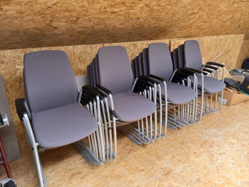 Stoelen, Ophalen, Bruin, Zo goed als nieuw, Vergaderstoel