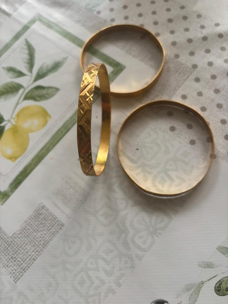 Gouden armband 22 karaat, Antiek en Kunst, Ophalen, Goud