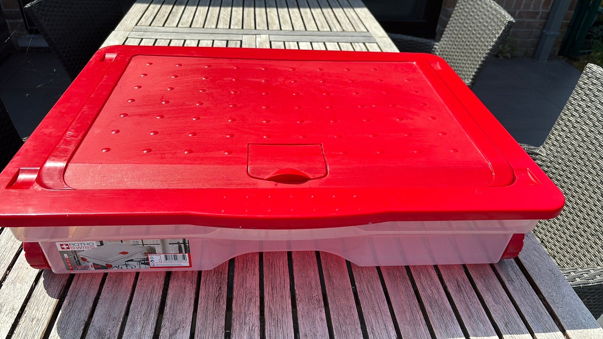 opbergbox voor onder bed/kast – op wieltjes, Enlèvement, Comme neuf