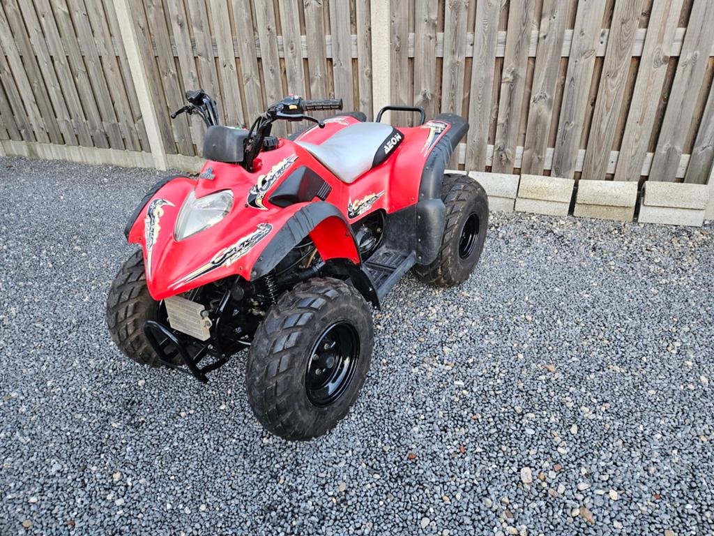 Aeon cobra 125 quad kinderquad, 1 cylindre