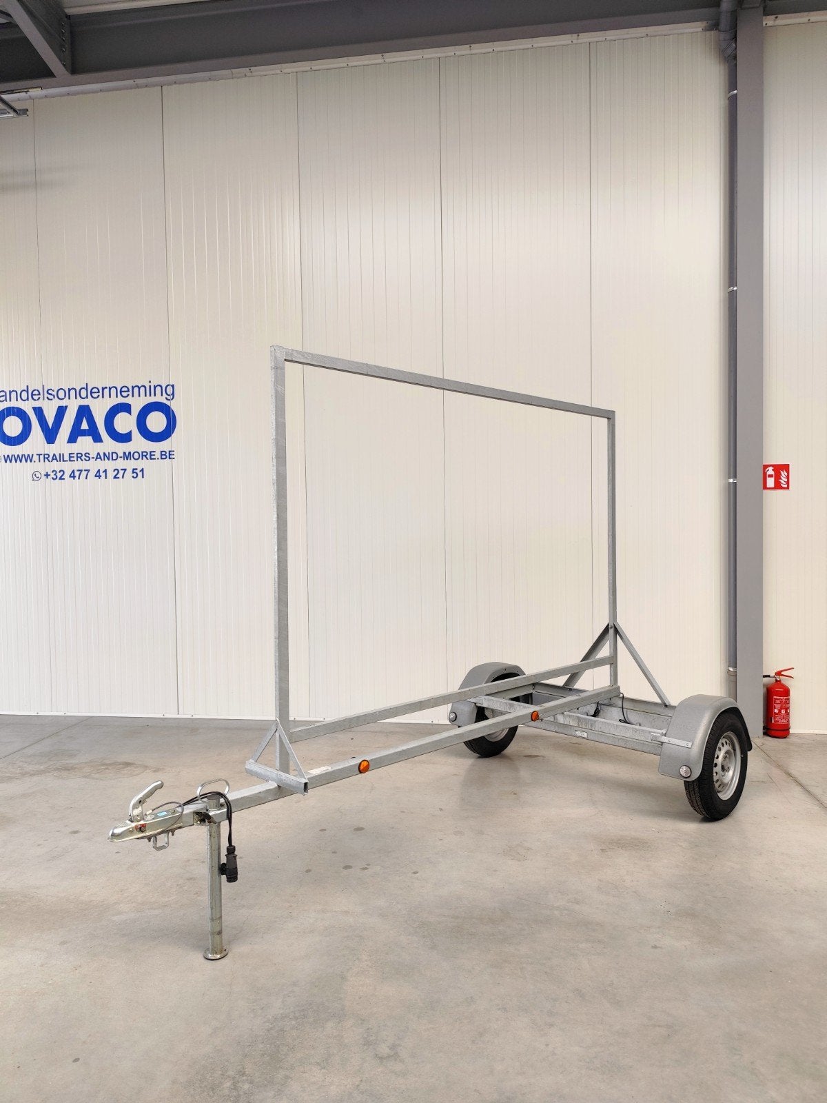 publiciteitswagen • reclameaanhanger • publiciteitsaanhangwa, Zakelijke goederen, Ophalen