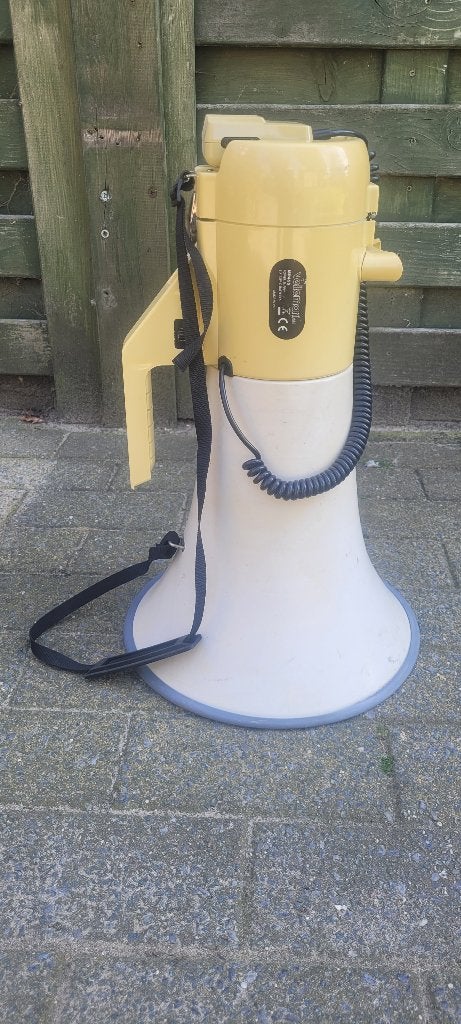 Velleman MP45S Megafoon met sirene en microfoon, Enlèvement ou Envoi, Utilisé