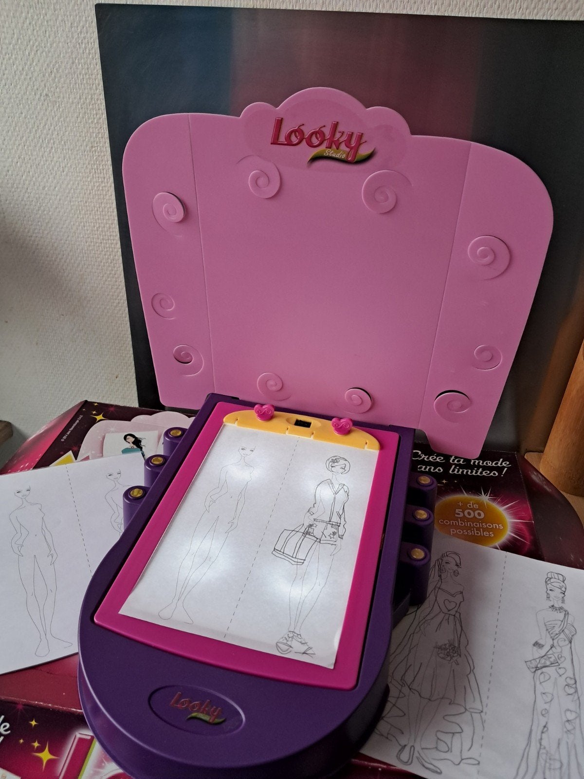 Dessin, Ophalen