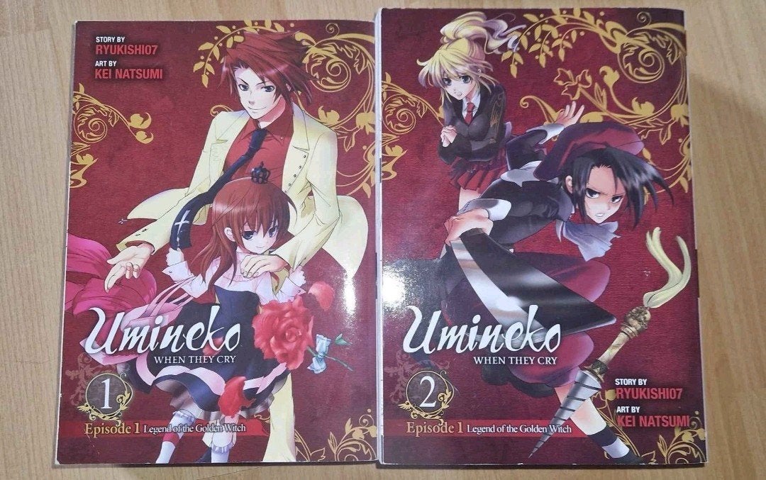 Umineko episode 1 1-2 engelse manga rare, niet meer in print, Enlèvement ou Envoi
