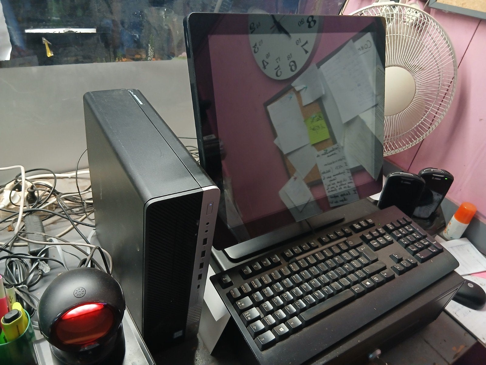 kassasysteem touchscreen, Ophalen