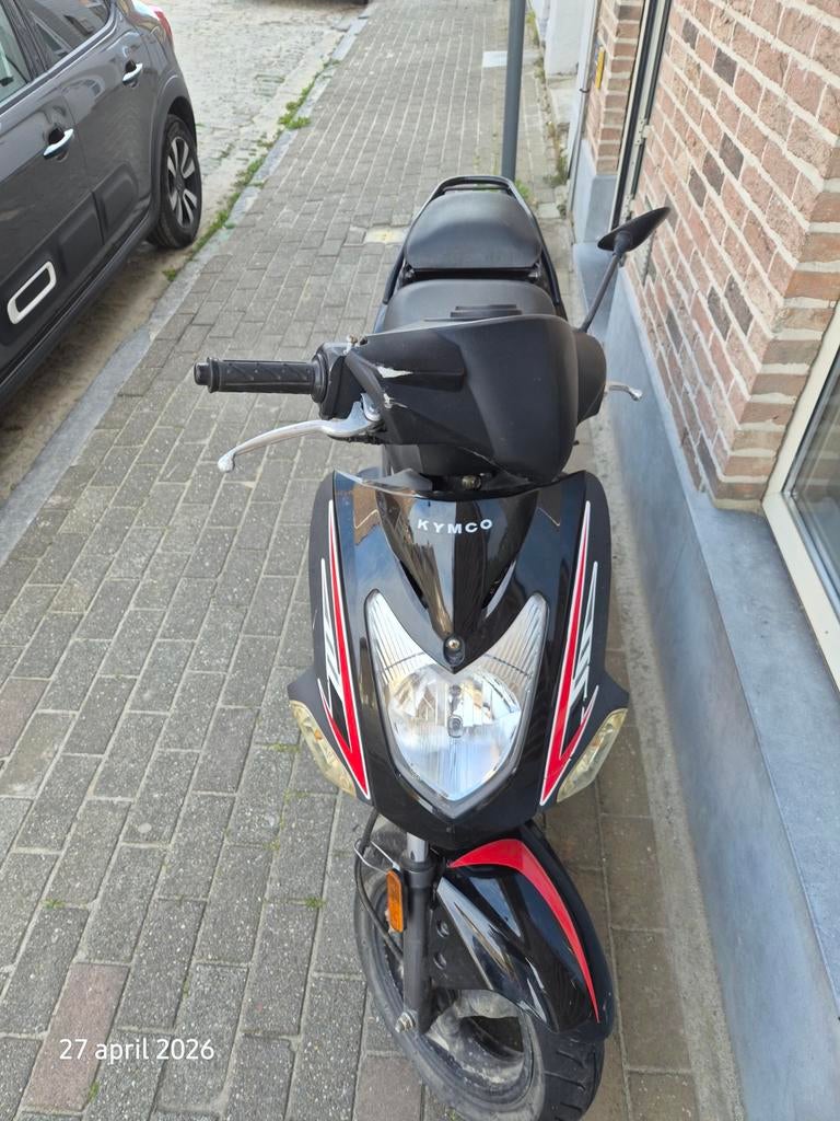 Kymco met werk staat in ZOTTEGEM!, Ophalen