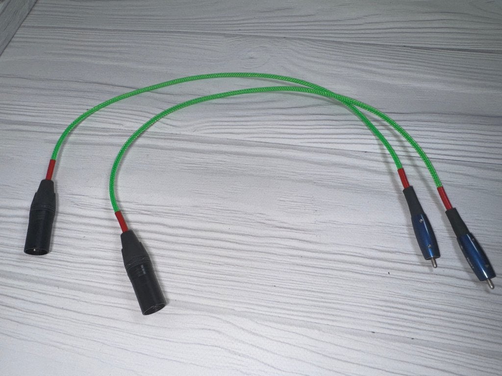 AudioQuest Husky RCA naar XLR Subwoofer Interlink Kabel, TV, Hi-fi & Vidéo, Enlèvement, Neuf, Moins de 2 mètres, Autres câbles
