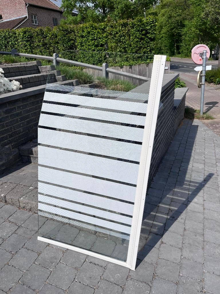 Glazen wand voor bad, Ophalen, Zo goed als nieuw
