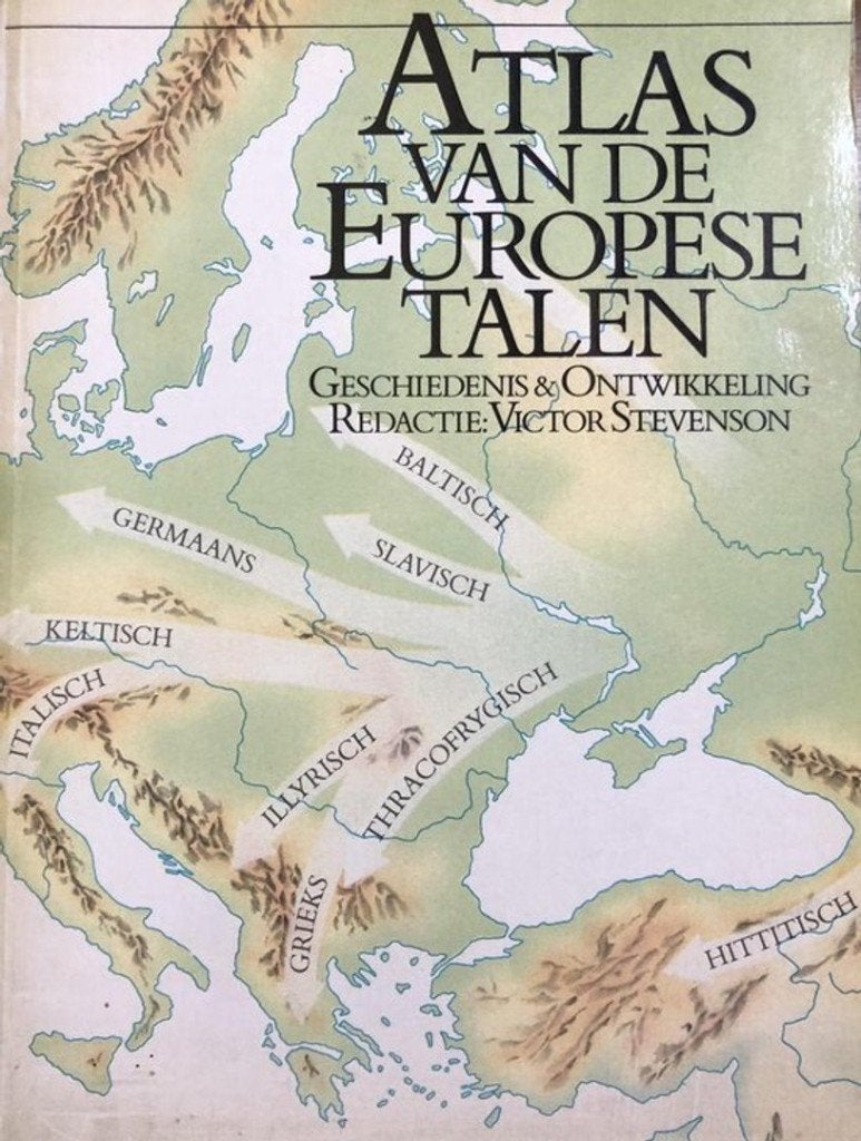 Atlas van de Europese talen. Geschiedenis & Ontwikkeling, Boeken, Taal | Overige Talen, Zo goed als nieuw, Non-fictie, Ophalen of Verzenden
