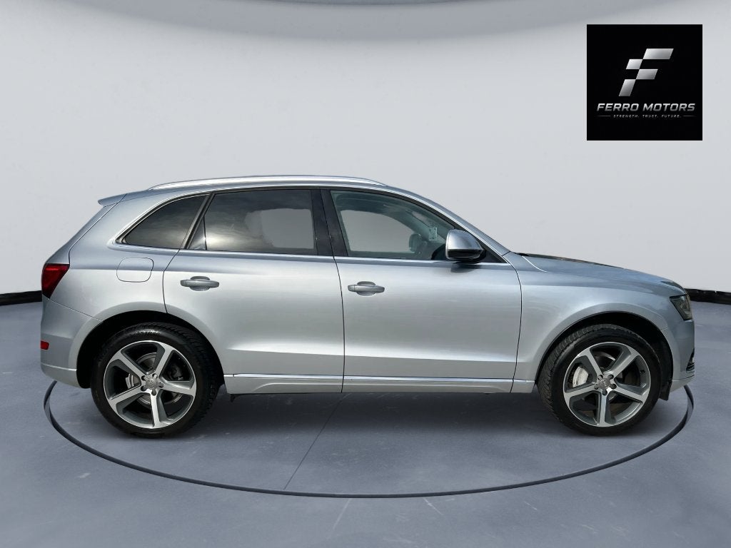 AUDI Q5 2015 ESSENCE TFSI, Autos, Audi, Cuir, Argent ou Gris, Achat, Euro 6