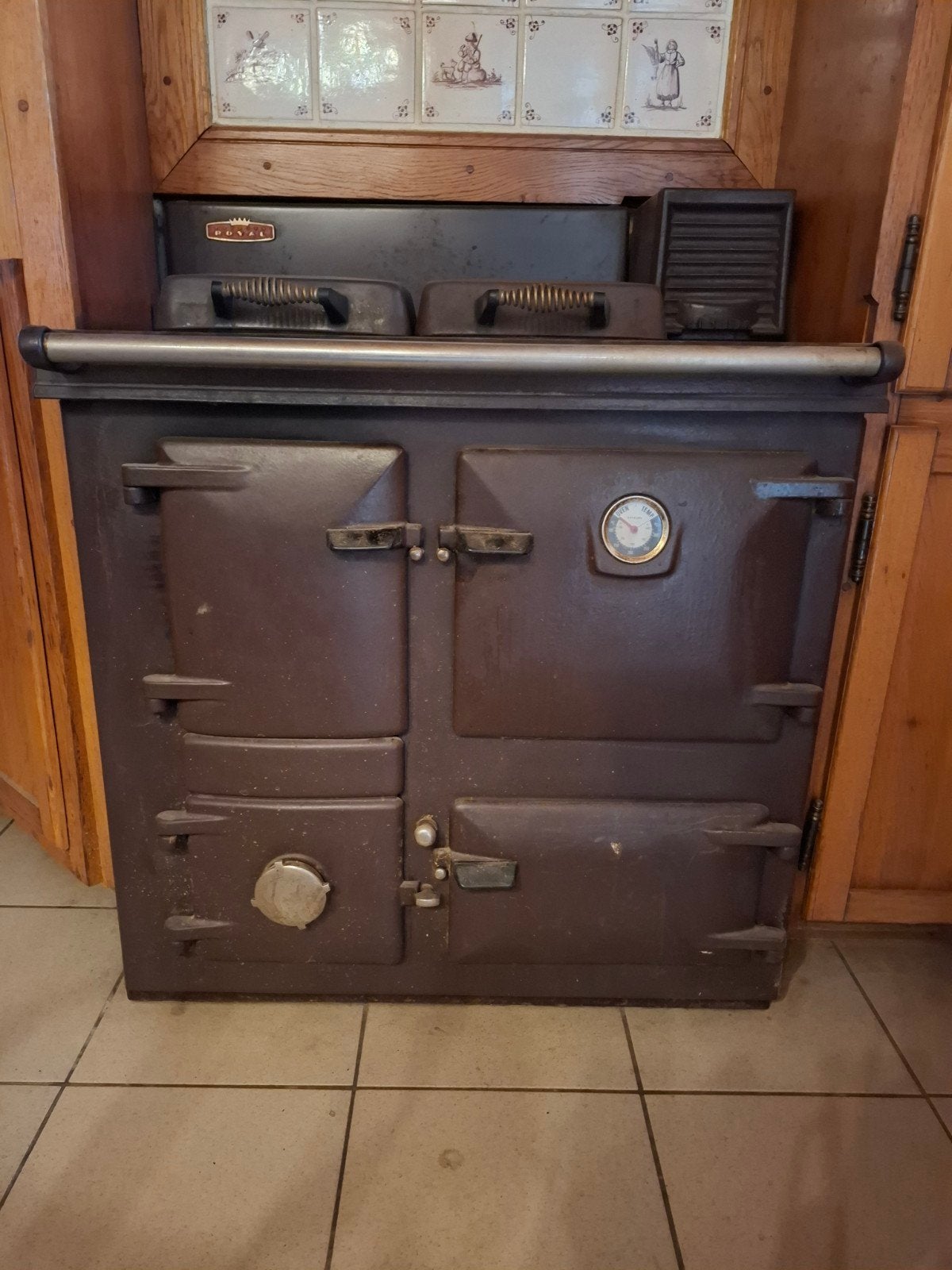 Rayburn houtgestookt., Huis en Inrichting, Kachels, Ophalen, Hout