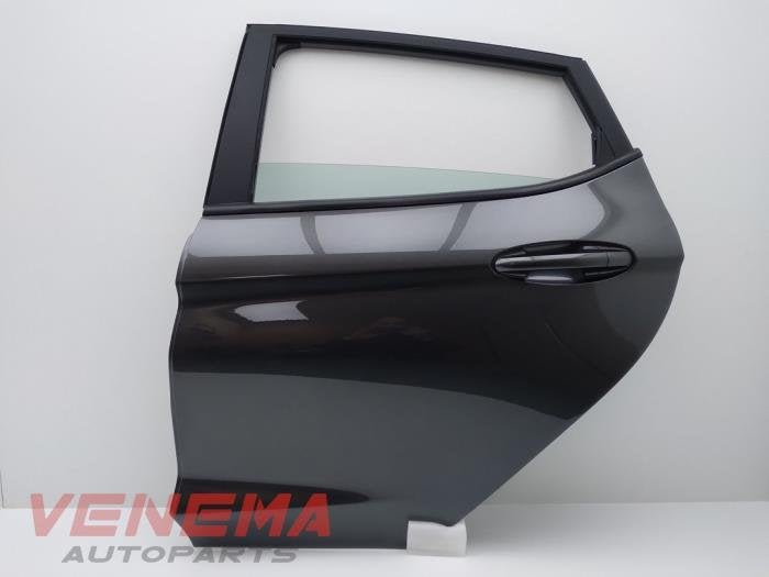 Portier 4Deurs links-achter van een Ford Fiesta (FM6E), 12 maanden garantie, Gebruikt, -, Deur