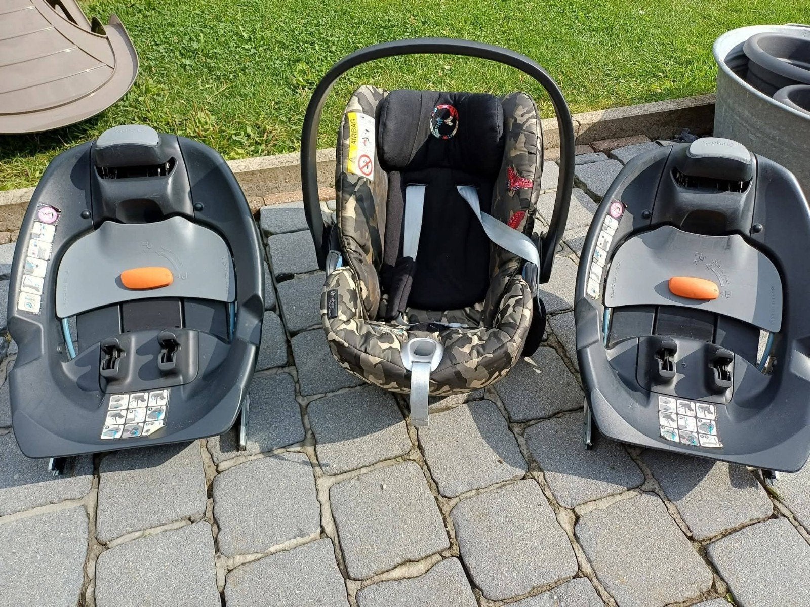 Siège auto Cybex Priam + 2 bases Isofix, Ophalen of Verzenden, Gebruikt