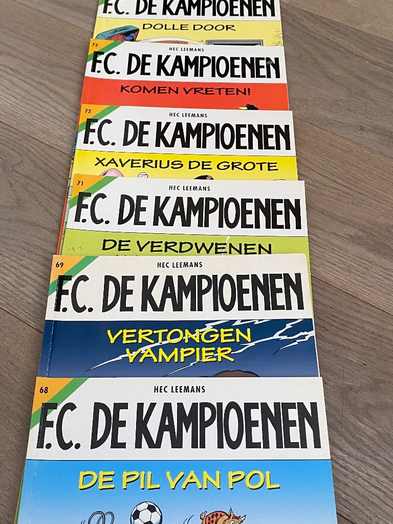 37 Vlaamse strips in goede staat., Boeken, Meerdere stripboeken, Ophalen, Gelezen