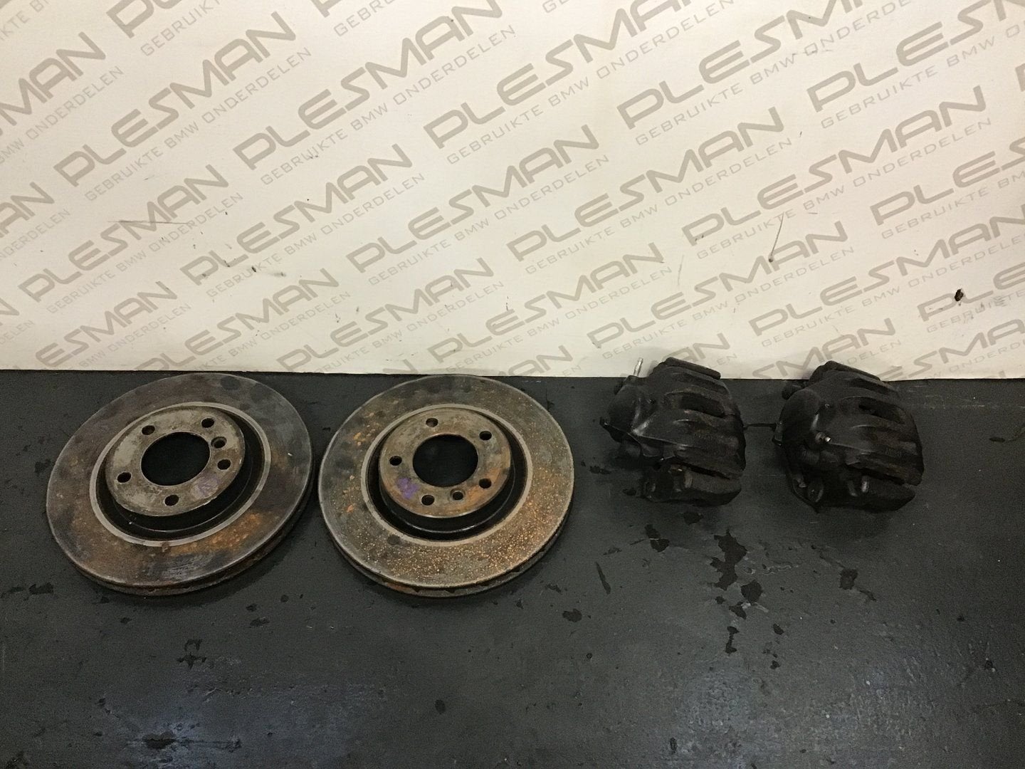 Set remklauwen + schijven (voor) BMW E36 M3, -, Utilisé, -, -
